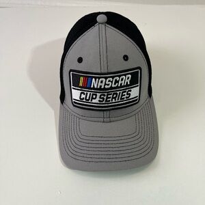 Black and Gray NASCAR 39THIRTY Cap